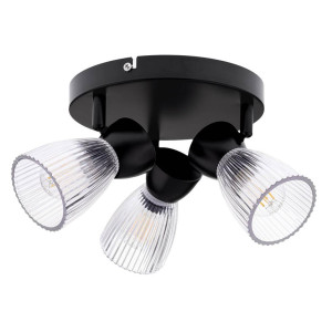 Lampa sufitowa BEST BLACK (round) (ML9973) - Milagro