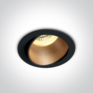 VITALI wpust regulowany czarny (11105M/B/BS) - One Light