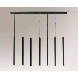 Lampa wisząca YABU (czarny) (5529) - Shilo