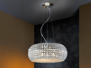 Diamond lampa wisząca duża 9L (507514) - Schuller