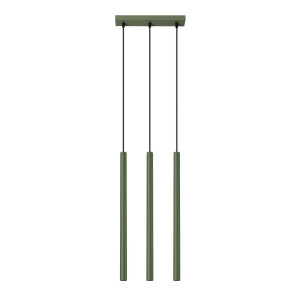 Lampa wisząca PASTELO 3P zielona oliwka (SL.1521) - Sollux Lighting