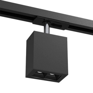 Spot A - Glare track 2 - Czarny - Szynoprzewód 1F 230V 3000K (6318) - Brosline