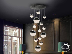 Sphere lampa wisząca 14L 793269D (793269d) - Schuller