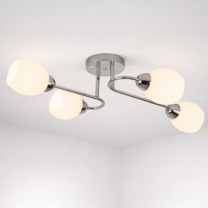 Lampa sufitowa KING CHROME 4xE27 (ML2756) - Milagro