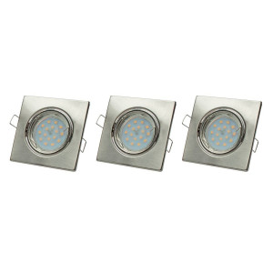 ZESTAW OCZEK KWADRATOWYCH 3x5W GU10 (EKZ2697) - Eko-Light