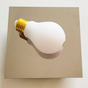 Lampa ścienna BULB LED złota 15 cm (ST-8716W) - Step into Design