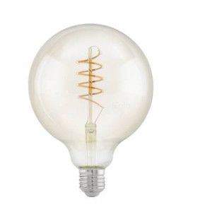 Żarówka AMBER SPIRAL-G125 E27 4W, LED 2200K (11683 - Eglo)