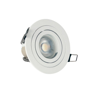 Oczko Halo 1xGU10 białe (RL0103-WH) - Yaskr