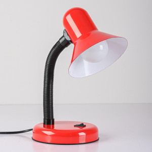 Lampka biurkowa Mentor Czerwony 1xE27 (ML2571) - Milagro