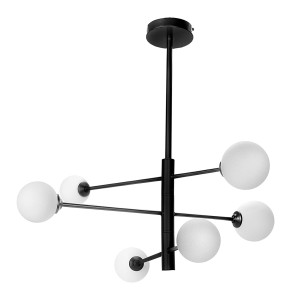 Lampa Dekoracyjna AM201 6xG9 Czarna GARDA - DomenoLED