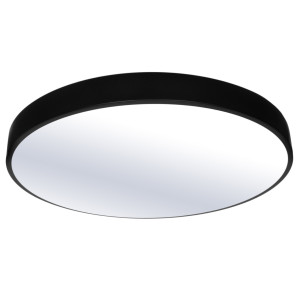 Panel LED Natynkowy 60cm okrągły BB05 60W 4000K czarny - DomenoLED