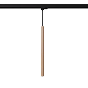 Lampa wisząca na szynie PASTELO drewno G9 3000K 4,5W 450lm #B (MYL.00488) - Make Your Light