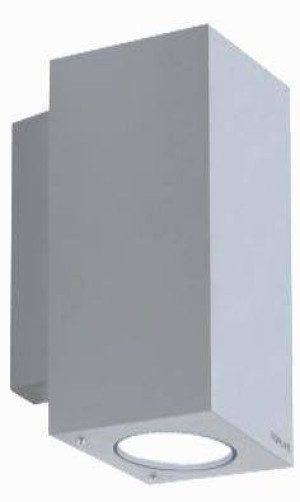 Kinkiet zewnętrzny SANDVIK 1732 ALUMINIUM 2xLED 16W 3000K EEI E Norlys