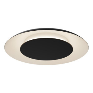 Lampa sufitowa Piattino Czarny 30W LED 3000K-4000k-6000K (ML1811) - Milagro