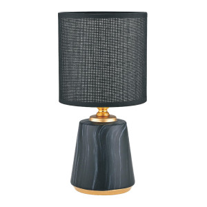 LAMPA STOŁOWA CZARNY/ZŁOTY (HS8605-BL) - Zuma Line