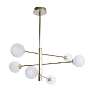 Lampa Dekoracyjna AM201 6xG9 Złota GARDA - DomenoLED