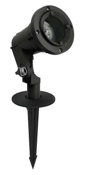 Reflektor zewnętrzny SANDE 1592 BLACK LED Gu10 5,5W 3000K CUSP EEI G Norlys