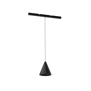 Lampa wisząca do szyny ULTRA SLIM MAGNETIC 8W 48V 3000K czarna (23116) - Zambelis