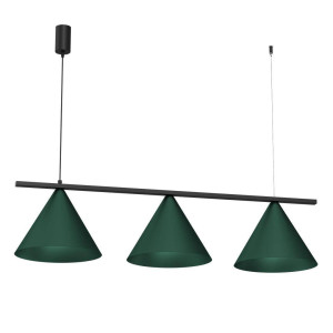 Zielona lampa nad stół CAPITAL 3XGX53 (MLP1530) - Milagro