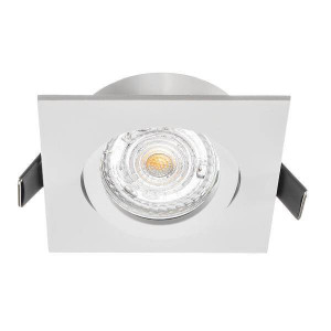 Oczko sufitowe kwadratowe ruchome IP20 White (EKZ312) - Eko-Light