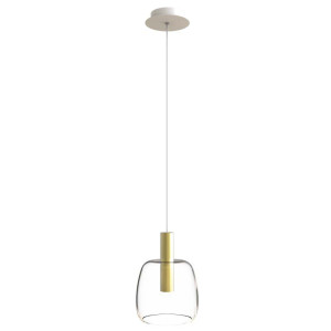 PENDANT LIGHT 5W 3000K CLEAR GLASS (1968 Zambelis) - Zambelis