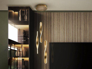Twist lampa wisząca 3L (219381) - Schuller