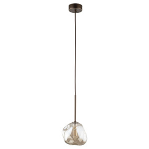 LAVA BROWN LAMPA WISZĄCA 1XG9 (11025) - TK Lighting