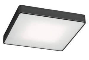 plafon 4 pł. (średni) ONTARIO czarny 4 x E27/15W LED ARGON 1580