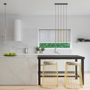Lampa Wisząca PASTELO 5L złoty połysk (SL.1198) - Sollux Lighting