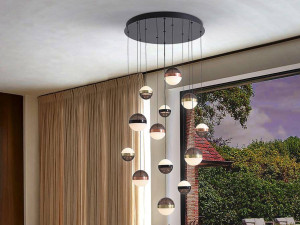 Orbes lampa wisząca 13L (276092) - Schuller