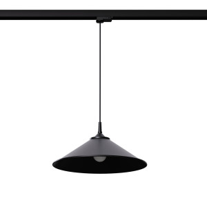 Lampa wisząca na szynie ZUMA czarna E27 (MYL.00397) - Make Your Light