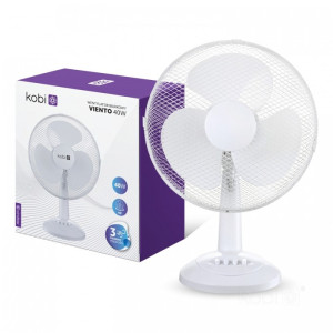 Wentylator biurkowy VIENTO 40W biały Kobi Windstar (002421KOB) - KOBI LIGHT
