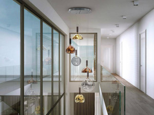 Charlize lampa wisząca 6L (312189) - Schuller