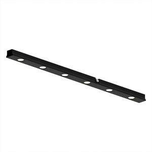 Listwa świetlna do cienkiej szyny magnetycznej ULTRA SLIM MAGNETIC 6W 3000K Czarne (23112 Zambelis)