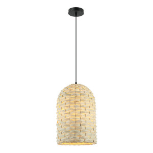 BAMBOO PENDANT LIGHT E27 NATURAL (20152 Zambelis) - Zambelis