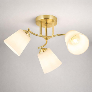 Lampa sufitowa PAFOS GOLD 3xE27 (ML2765) - Milagro