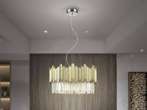 Tiara lampa wisząca 6L (605137) - Schuller