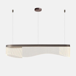Lampa wisząca Arabica Flow 120cm (LA121/P_120_coffe) - ALTAVOLA DESIGN