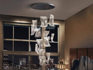 Velos II lampa wisząca 13L (609647ND) - Schuller