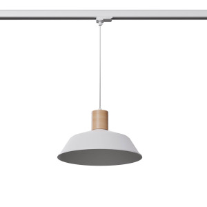Lampa wisząca na szynie FANO biała E27 (MYL.00229) - Make Your Light