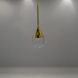 Lampa Wisząca Nata LED złota (PL0104-GD) - Yaskr