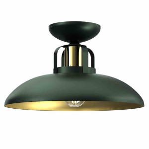 Lampa sufitowa FELIX GREEN/GOLD 1xE27 (MLP7708) - Milagro
