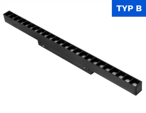 Lampa z diodami do szyn magnetycznych 24W 3000K DDCX-GS24-436 - TYP B - DomenoLED
