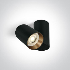 ANZIO lampa sufitowa czarny (65105E/B) - One Light