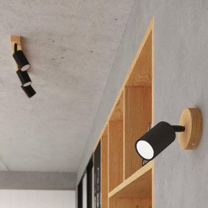 Kinkiet VERDO czarny (SL.1290) - Sollux Lighting