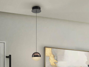 Orbes lampa wisząca Ø12 1L (276139) - Schuller