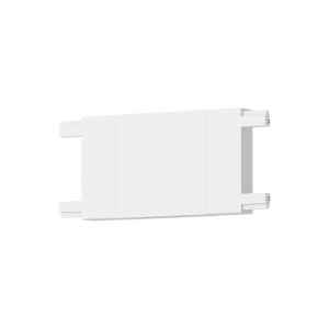 Slim Magnetic Track Biały Łącznik Szyn Prosty (ML2216) - Milagro