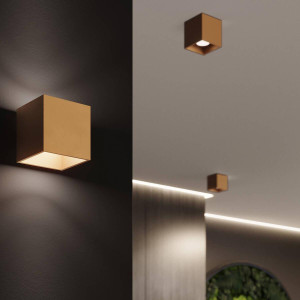 Kinkiet QUAD 1 złoty (SL.1183) - Sollux Lighting