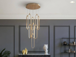 Colette lampa wisząca 9L (787594) - Schuller