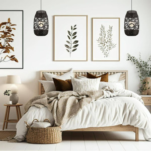 Lampa wisząca ARONA BLACK 1xG9 fi 250 (ML0354) - Milagro